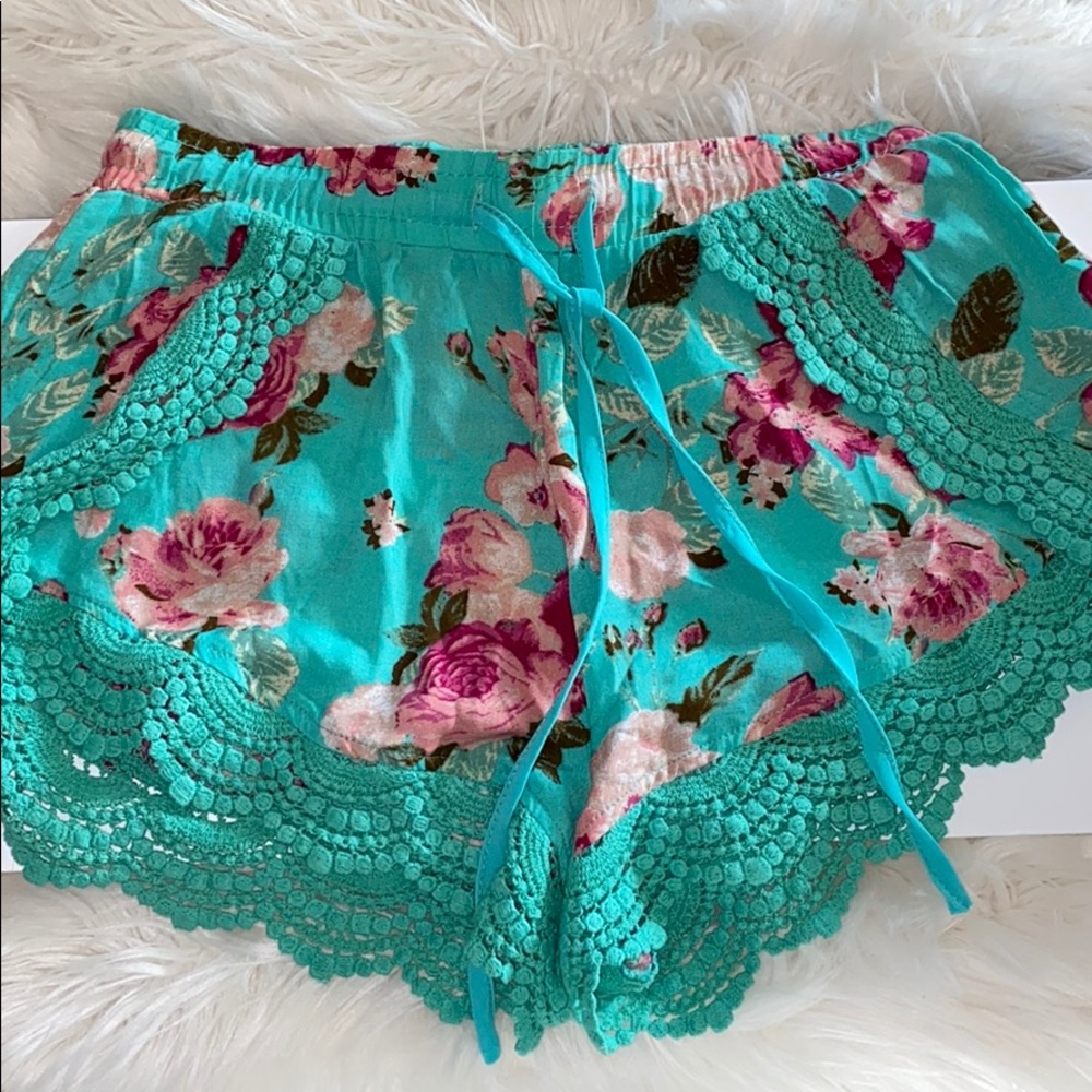 Floral shorts